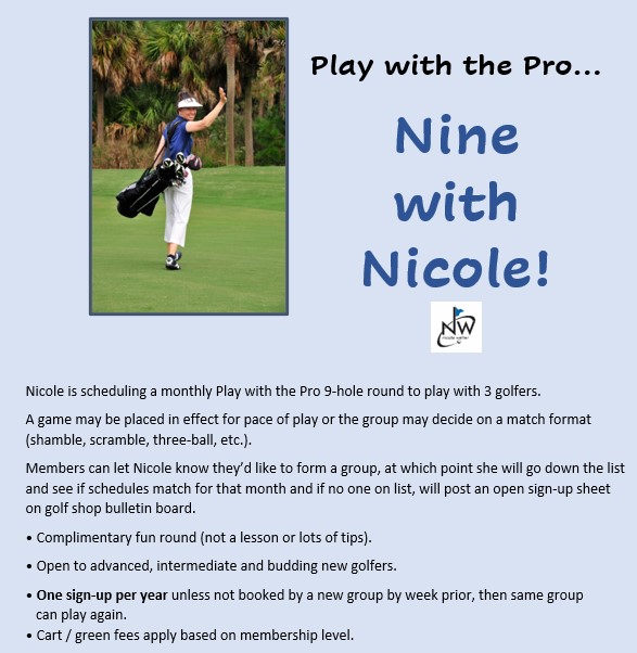 Programs at Compass Pointe GC